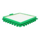 Abluftfilter kompatibel mit Rowenta ZR-002901 Lamellenfilterkassette für Staubsauger