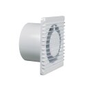 Wohnraumventilator 100erR weiß mit Feuchtigkeitssensor für Wand Bad Toilette etc