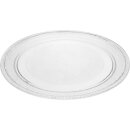 LUTH Premium Profi Parts Mikrowellenteller Drehteller Drehscheibe Glasteller Glasplatte Teller Rund aus Glas 245mm Ersatz für Mikrowelle kompatibel mit LG 3390W1G005D MS192WG MS202 MS207 MS2083 MS205
