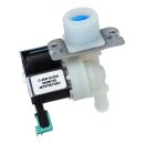 Magnetventil Ventil Waschmaschine für Whirlpool Bauknecht 481228128468 Bosch Siemens 00627658 627658 Gorenje 483017 2-fach 180° 11mm Ø