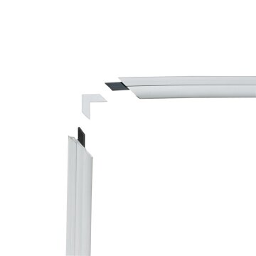 Türdichtung ALTERNATIVE 2000x1000mm Universal Set zum Einklemmen in Kühlschrank