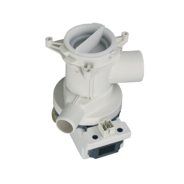 LUTH Premium Profi Parts Ablaufpumpe mit Kopf Sieb kompatibel mit Beko 2840940100 in Waschmaschine