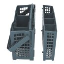 Teilbarer Besteckkorb Besteckkasten Universal kompatibel mit AEG Bosch Siemens Bauknecht für Spülmaschine Geschirrspüler 45cm 60cm