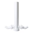 LUTH Premium Profi Parts Verstellrohr 1 1/2"x40mmØ mit 2 Geräteanschlüssen für Spülbeckensiphon 22164 1