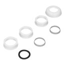 Siphon 1 1/4"x32mm weiß für Waschbecken