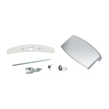 Türgriff komplett mit Schließnase weiß kompatibel mit AEG 405508700/3 4055087003 für Waschmaschine Waschtrockner - LUTH Premium Profi Parts