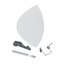 Türgriff  für  INDESIT C00075323 weiß kpl für Waschmaschine Waschtrockner