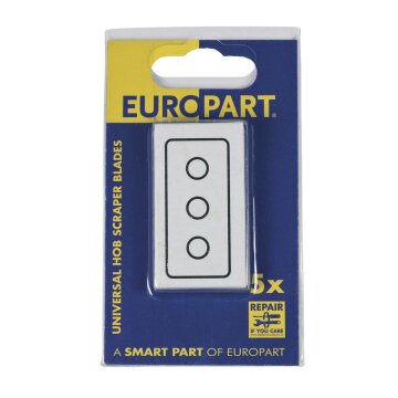 Klingen für Glasschaber Spezialschaber für Glaskeramikkochfeld Herd 5Stück