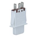 LUTH Premium Profi Parts Lichtschalter Schalter kompatibel mit Bosch Siemens 00607217 Miele 07670530 Küppersbusch 432912 für Kühlschrank KühlGefrierKombination