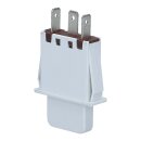 LUTH Premium Profi Parts Lichtschalter Schalter kompatibel mit Bosch Siemens 00607217 Miele 07670530 Küppersbusch 432912 für Kühlschrank KühlGefrierKombination