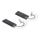 Motorkohlen für Waschmaschine kompatibel mit Bosch Siemens 12,5x5x43mm 4,8mmAMP 00605694