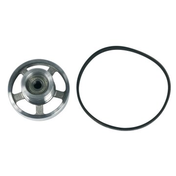 Riemenscheibe kompatibel mit Blomberg 492204401 mit Riemen 285PH4E für Trockner