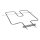 Heizelement Heizung Backofen kompatibel f. Bauknecht Whirlpool 1400W 481225998472 488000525918