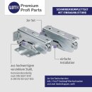 Türscharnier Set kompatibel für Bosch 00481147...
