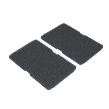 2x Schaumfilter kompatibel mit Beko für Wäschetrockner Sockelfilter 240x155mm 2964840100 2964840200 an Wärmetauscher Trockner