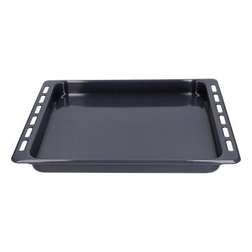 LUTH Premium Profi Parts Backblech kompatibel mit Bauknecht Whirlpool Indesit Hotpoint 481010764532 emaillierte Fettpfanne 445 x 375 x 39 mm für Backofen Herd Ersatz C00374896