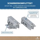 LUTH Premium Profi Parts Türscharnier Set oben unten...