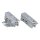 LUTH Premium Profi Parts Türscharnier Set oben unten kompatibel mit Bosch Siemens 12004051 3704 5.0/3306 5.0/3307 5.0 Indesit C00032093 für Kühlschrank Gefrierschrank