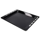 LUTH Premium Profi Parts Backblech Fettpfanne emailliert kompatibel mit Bauknecht Whirlpool Ikea Backofen Höhe 30mm 481010683239