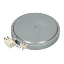 Einkreis Strahlheizkörper 1700W 230V Backofen Herd für Whirlpool 481231018889
