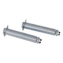 LUTH Premium Profi Parts Reparatursatz Farbcode schwarz mit Seilzügen kompatibel mit Siemens 00754869 für Geschirrspüler