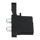 LUTH Premium Profi Parts Kaffeeauslaufverteiler kompatibel mit Bosch 12011917 zweifache Auslaufdüse für Kaffeemaschine