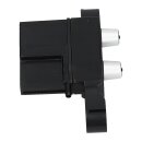 LUTH Premium Profi Parts Kaffeeauslaufverteiler kompatibel mit Bosch 12011917 zweifache Auslaufdüse für Kaffeemaschine