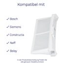 LUTH Premium Profi Parts Flusensieb kompatibel mit Bosch Siemens 00652184 652184 Maxx 6 Maxx 7 Sensitive Avantixx Logixx iQ300 iQ500 Filtertasche Kondenstrockner