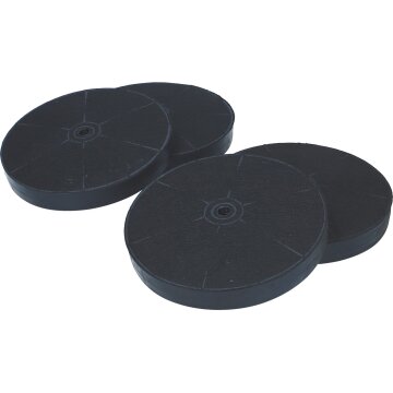 LUTH Premium Profi Parts Aktivkohlefilter Kohlefilter 4Stk für Dunstabzugshaube kompatibel mit Respekta MIZ0031