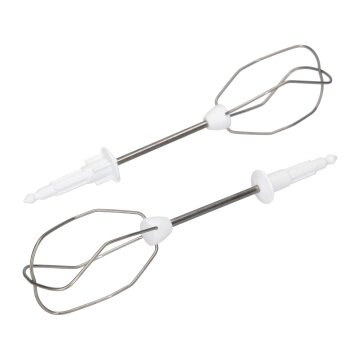 Rührbesen Schneebesen Quirl Mixer Set rechts links kompatibel mit Bosch Siemens Handmixer Rührgerät 00659061 659061