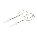 Rührbesen Schneebesen Quirl Mixer Set rechts links kompatibel mit Bosch Siemens Handmixer Rührgerät 00659061 659061