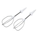 Rührbesen Schneebesen Quirl Set rechts links kompatibel mit Bosch Siemens 00659596 659596 für Handmixer MFQ30... MQ95...
