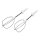 Rührbesen Schneebesen Quirl Set rechts links kompatibel mit Bosch Siemens 00659596 659596 für Handmixer MFQ30... MQ95...