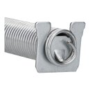 Türfedern Türscharnier Federn kompatibel mit Bosch Siemens Neff Constructa Farbcode Rot inkl Seilzug für Geschirrspüler 00754866 754866