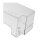 LUTH Premium Profi Parts Türfach Flaschenfach unten 457x114x90 mm kompatibel mit Gorenje 407845 422779 Asko Kühlschrank Türablage Flaschenablage transparent Ersatzteil