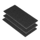 3x Schaumstoff Filter kompatibel mit Whirlpool Bauknecht Privileg für Trockner Wärmepumpentrockner 481010354757 C00314947