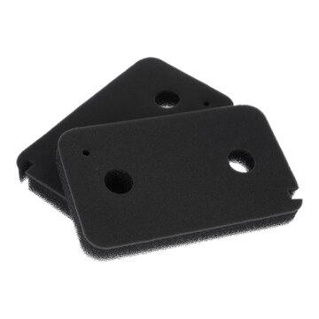 2x Schwammfilter Schaumstoff Filter Schaumfilter 215x130mm kompatibel mit Miele 9499230 für Wärmepumpentrockner Trockner Waschschleuderautomat - LUTH Premium Profi Parts