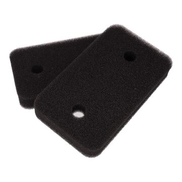 2x Schwammfilter Filter Schaumstoff Sockelfilter kompatibel mit Miele 7070070 Trockner Wärmepumpentrockner T8627WP - LUTH Premium Profi Parts