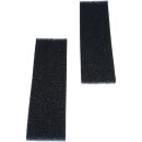 2 x Schwammfilter Schaumstoff Filter Schaumfilter für Wärmepumpentrockner Trockner Einfüllöffung Türe kompatibel mit Miele 9688381