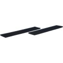 2 x Schwammfilter Schaumstoff Filter Schaumfilter für Wärmepumpentrockner Trockner Einfüllöffung Türe kompatibel mit Miele 9688381