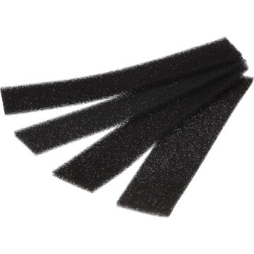 4 x Schwammfilter Schaumstoff Filter Schaumfilter für Wärmepumpentrockner Trockner Einfüllöffung Türe kompatibel mit Miele 9688381
