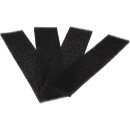 4 x Schwammfilter Schaumstoff Filter Schaumfilter für Wärmepumpentrockner Trockner Einfüllöffung Türe kompatibel mit Miele 9688381