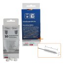 LUTH Premium Profi Parts kompatibel mit Bosch Siemens - Siemens Reinigungstabletten 00311969 TZ80001 + Bosch Entkalkungstabletten 00311821 TZ80002 Set mit Reinigungsbürste