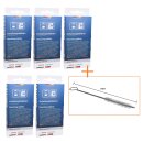 5 x Bosch Siemens Entkalkungstabletten TZ80002 00311821 311821 Set mit Reinigungsbürste für EQ Serie Kaffeevollautomat 00311974