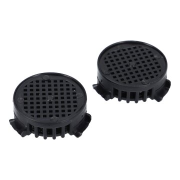 2x Aktivkohlefilter Kohlefilter Filter Rundfilter kompatibel mit Liebherr 9096342 45mmØ für Kühlschrank KühlGefrierKombination
