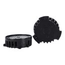 2x Aktivkohlefilter Kohlefilter Filter Rundfilter kompatibel mit Liebherr 9096342 45mmØ für Kühlschrank KühlGefrierKombination