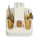 Anlassvorrichtung Anlaufrelais Startrelais kompatibel mit Danfoss 103N0021 AEG 2425144017 Bosch 00151055 Kühlschrank Kompressor