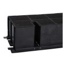 Aktivkohlefilter Filter Type60 kompatibel für AEG Electrolux 405535600 9029801199 372x114mm passt auch für Whirlpool Bauknecht 484000008973