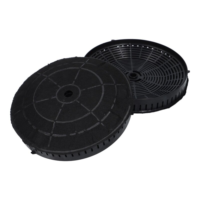 DEKAROX Aktivkohlefilter 2er Set 170mm - Für Whirlpool Type 57 Dunstabzug