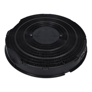Aktivkohlefilter kompatibel mit AEG Electrolux 9029793750 Whirlpool 484000008609 482000022754 Wpro FAC309 Typ 30 Dunstabzugshaube